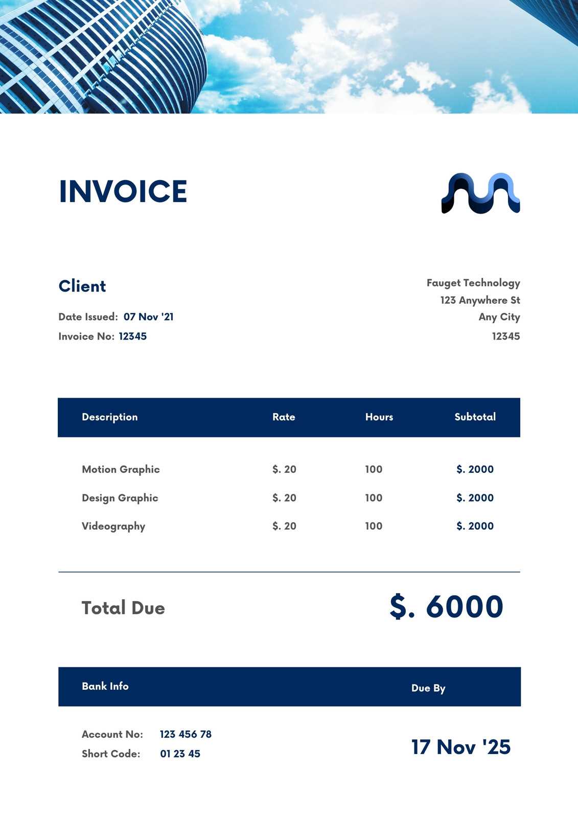 freshbooks invoice template