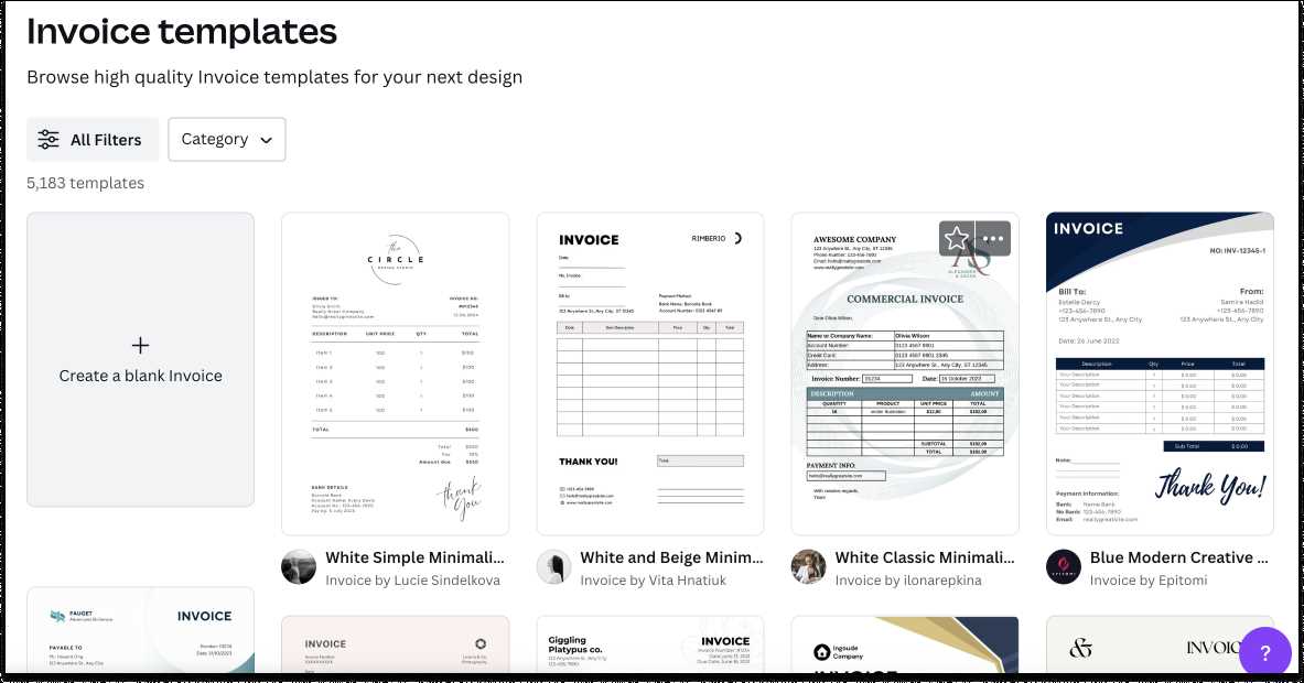 html5 invoice template