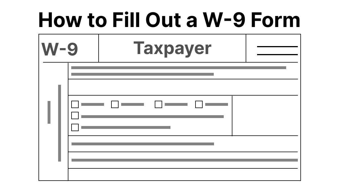 w9 invoice template