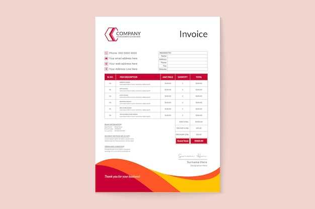 wave invoice template