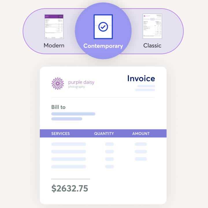 wave invoice template