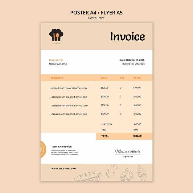 loan invoice template