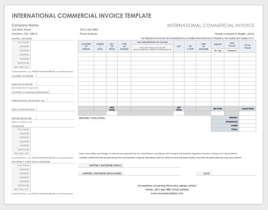 word doc invoice template download