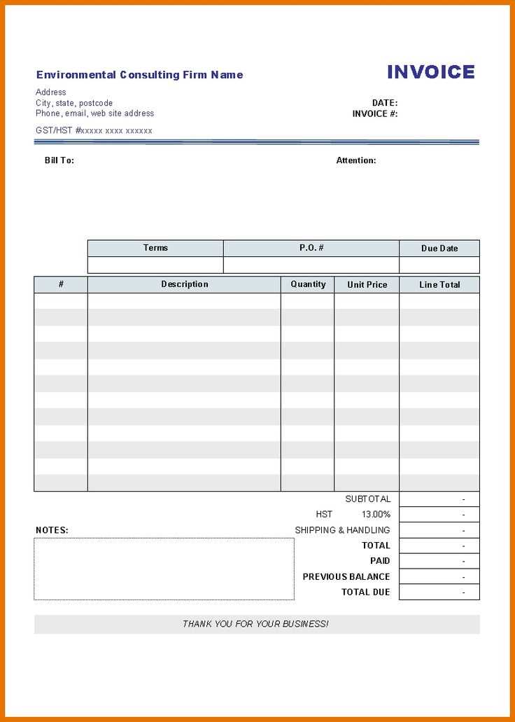 word invoice template download