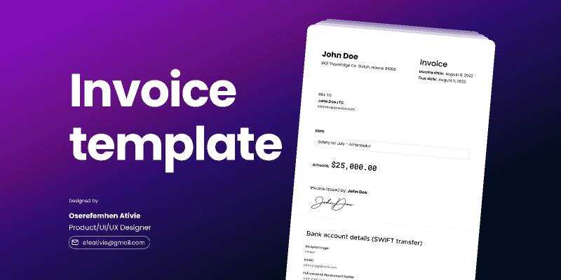 figma invoice template