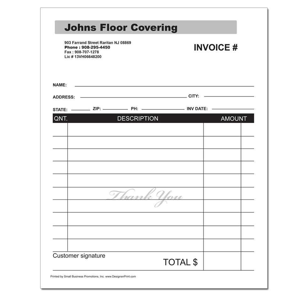 general invoice template free