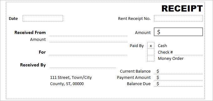 free blank invoice template excel