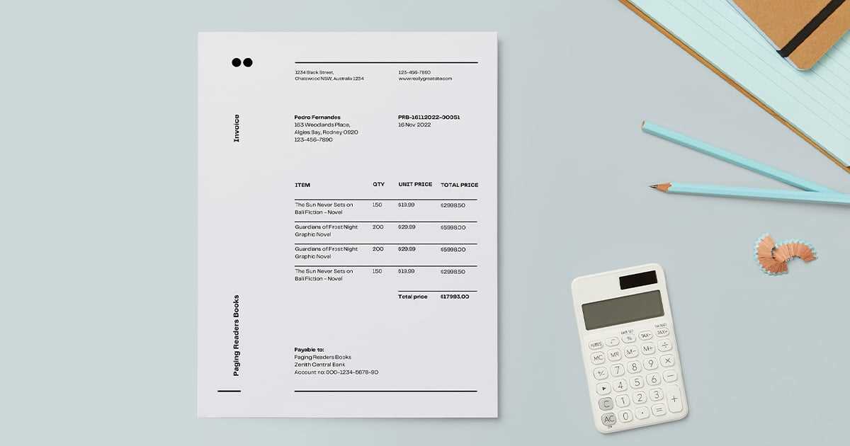 invoice builder template