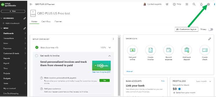 how to change invoice email template in quickbooks