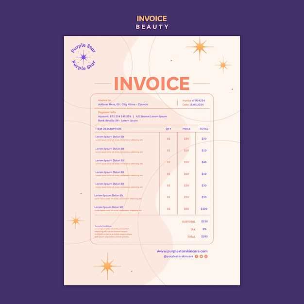yoga invoice template free